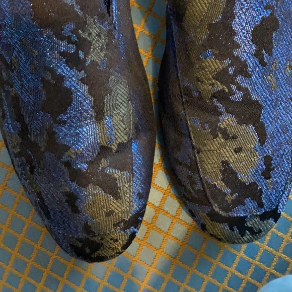 Mix No. 6 Blue Metalic flats size 6 1/2 - Picture 6 of 7